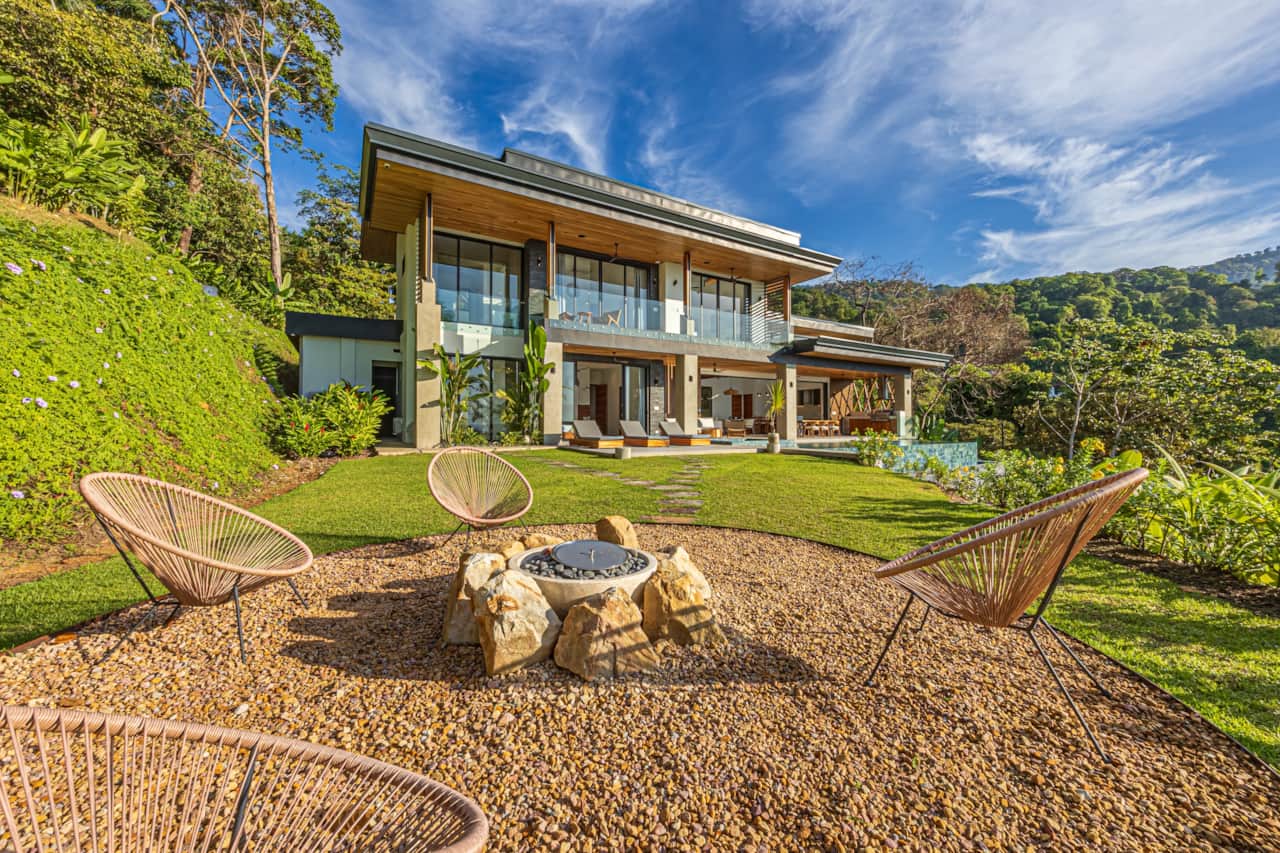 House from Fire Pit
