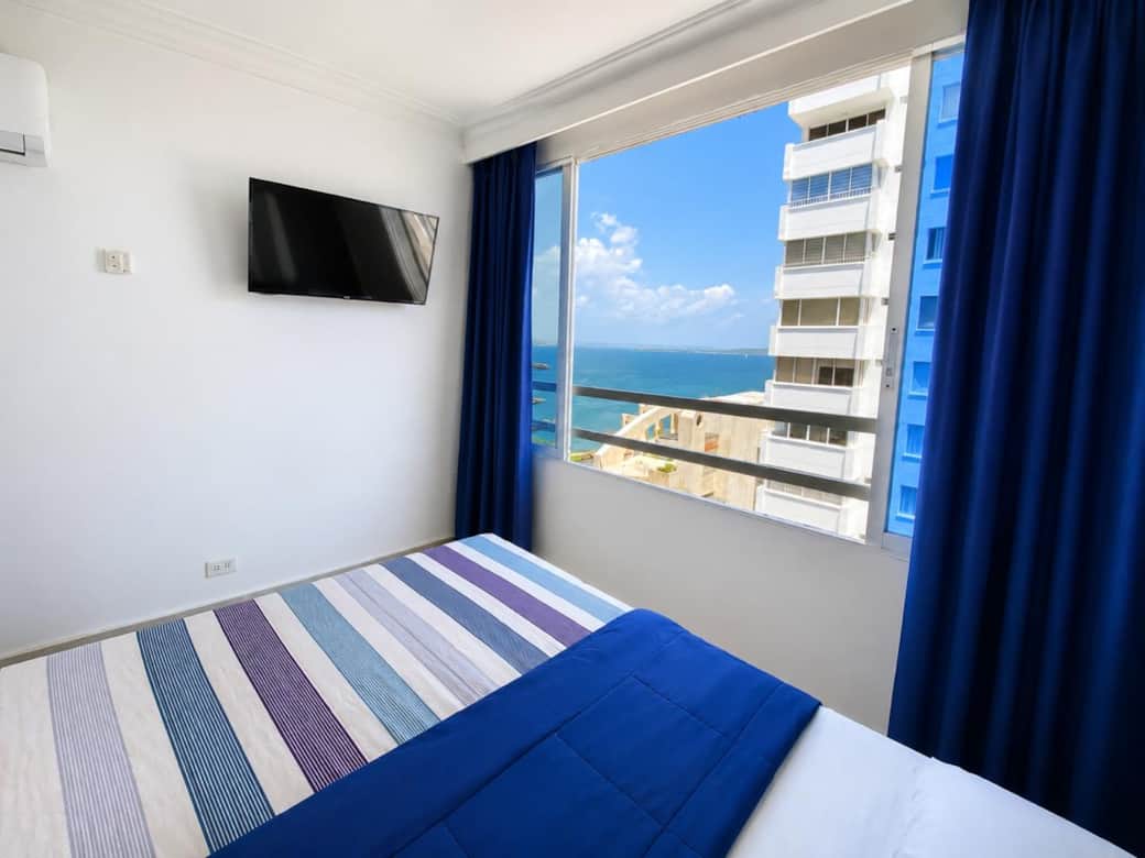 Vista al mar desde la habitación