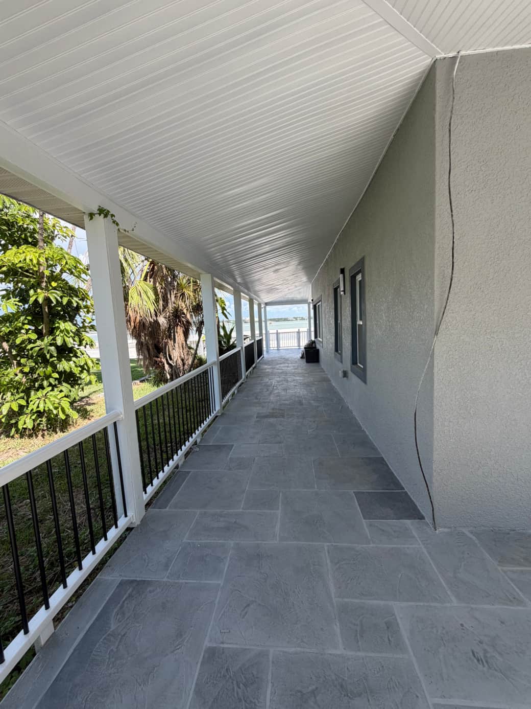 Wrap around porch