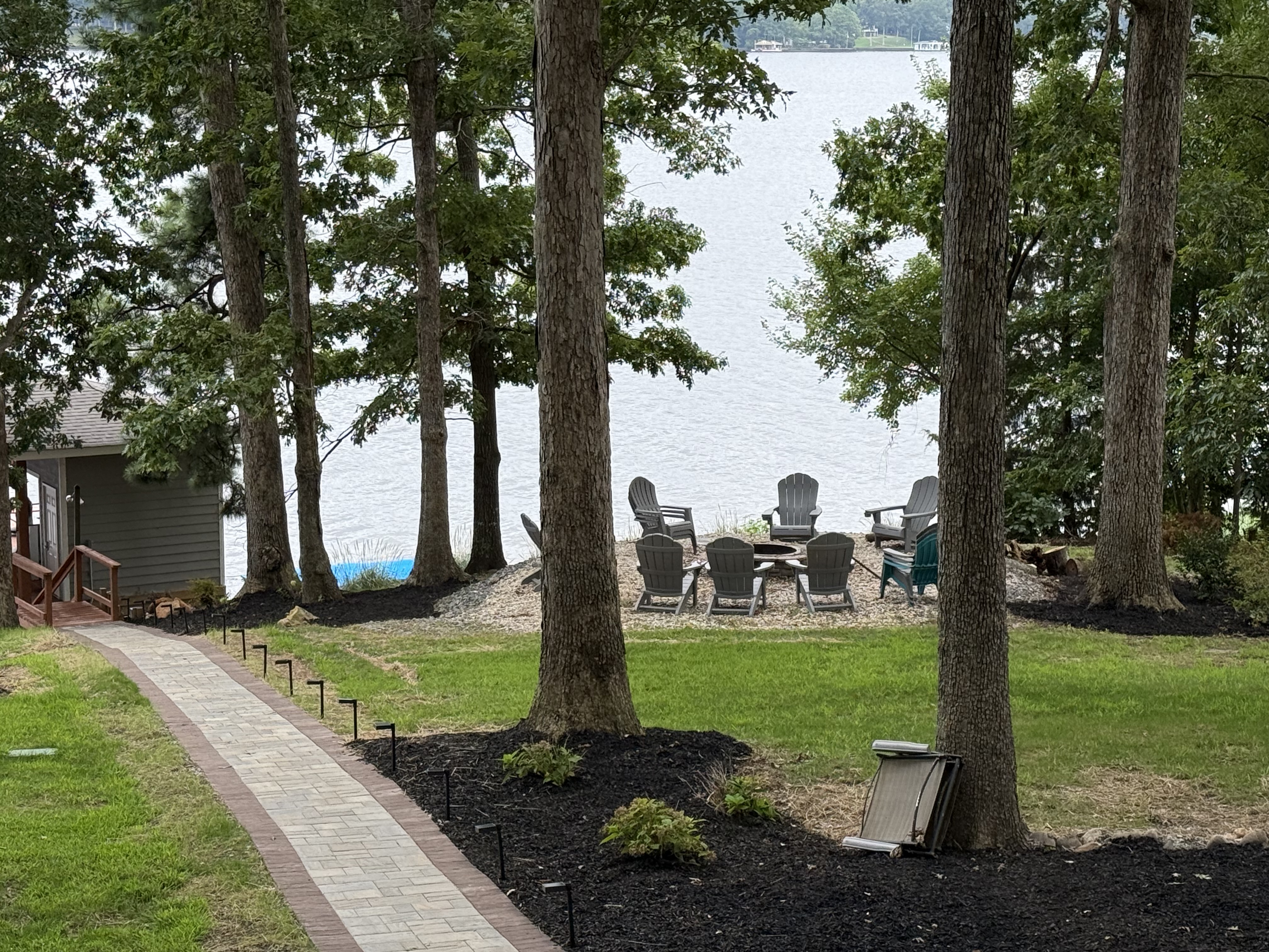 Firepit and large yard