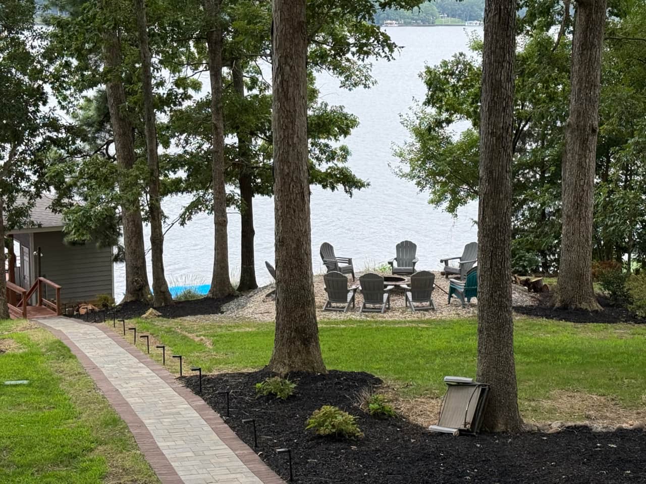 Firepit and large yard