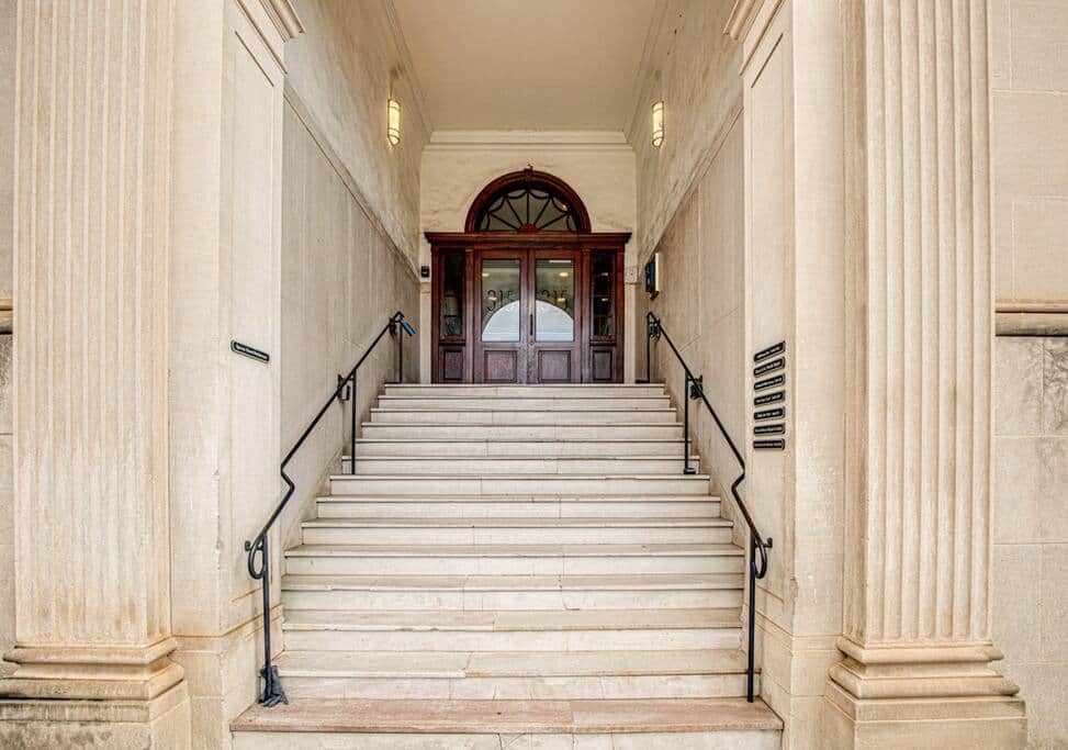 315 N Spruce Street YMCA Building Main Entrance