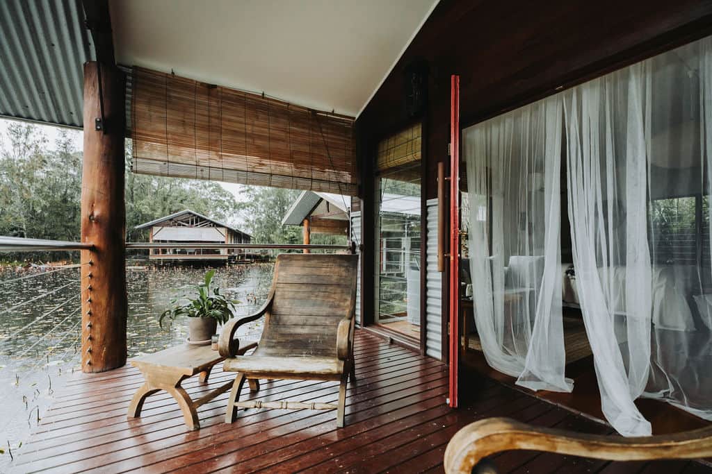 While away the day on your private deck While away the day on your private deck