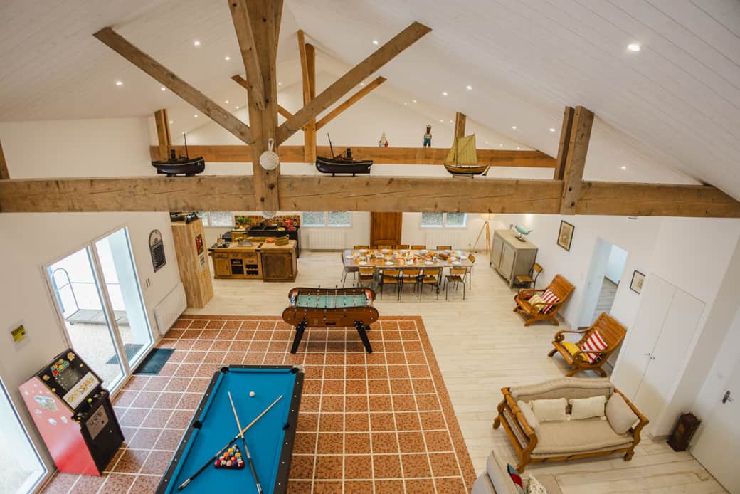 Vue du rez de chaussée