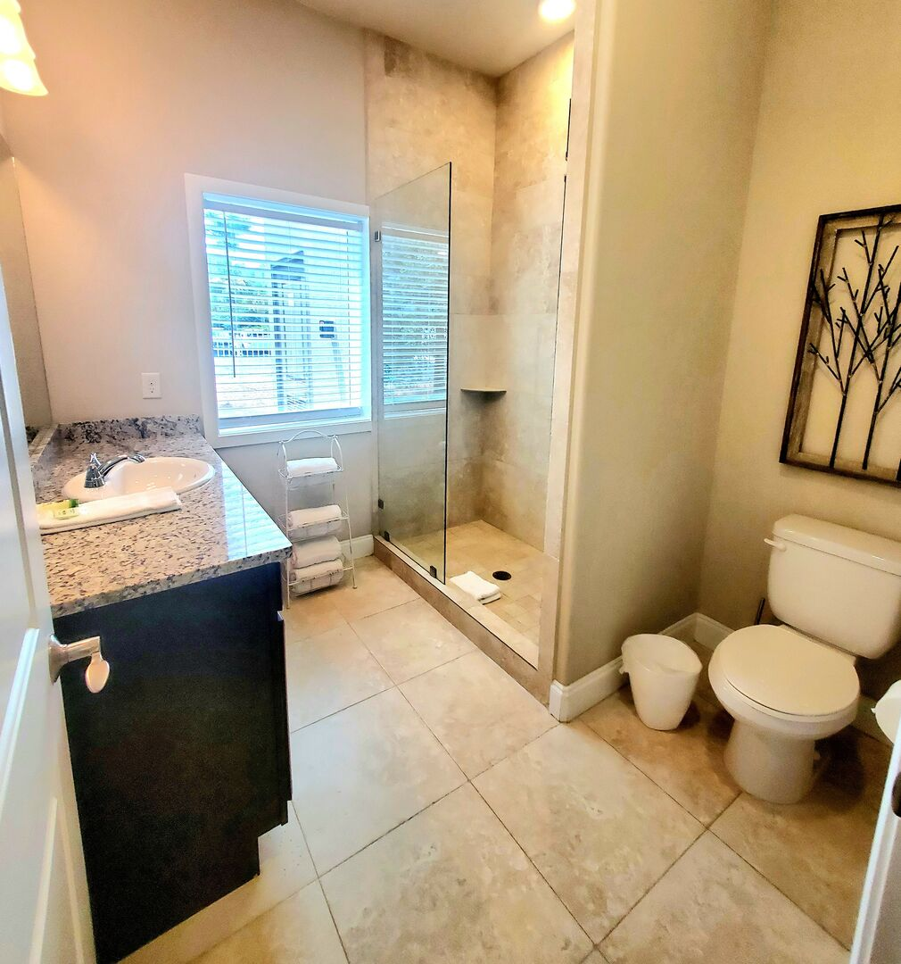 Large Modern Tiled Shower