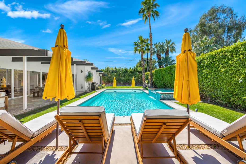 Backyard: Pool & Spa