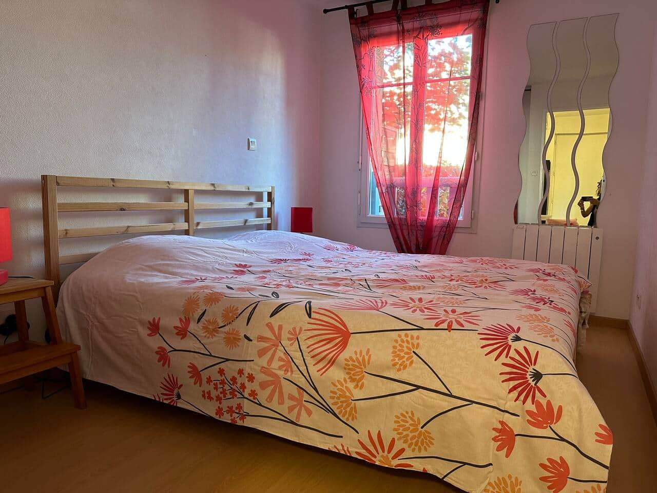 Chambre, lit 160X200cm