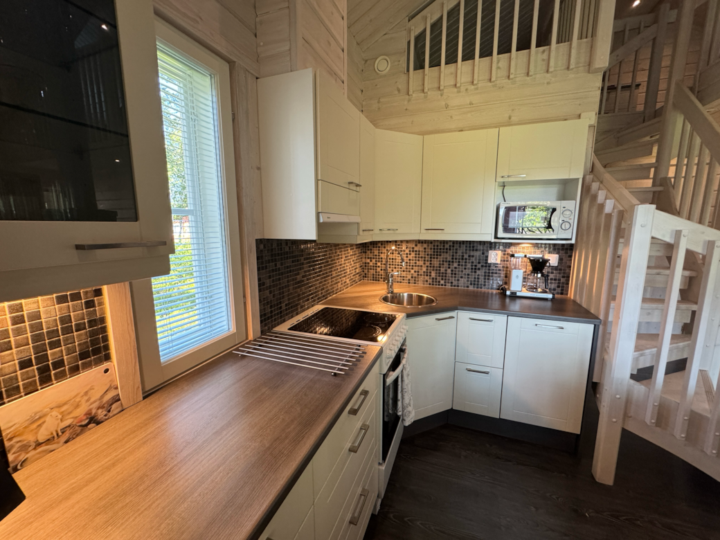 Modern kitchen with essentials. Modern kitchen with essentials.