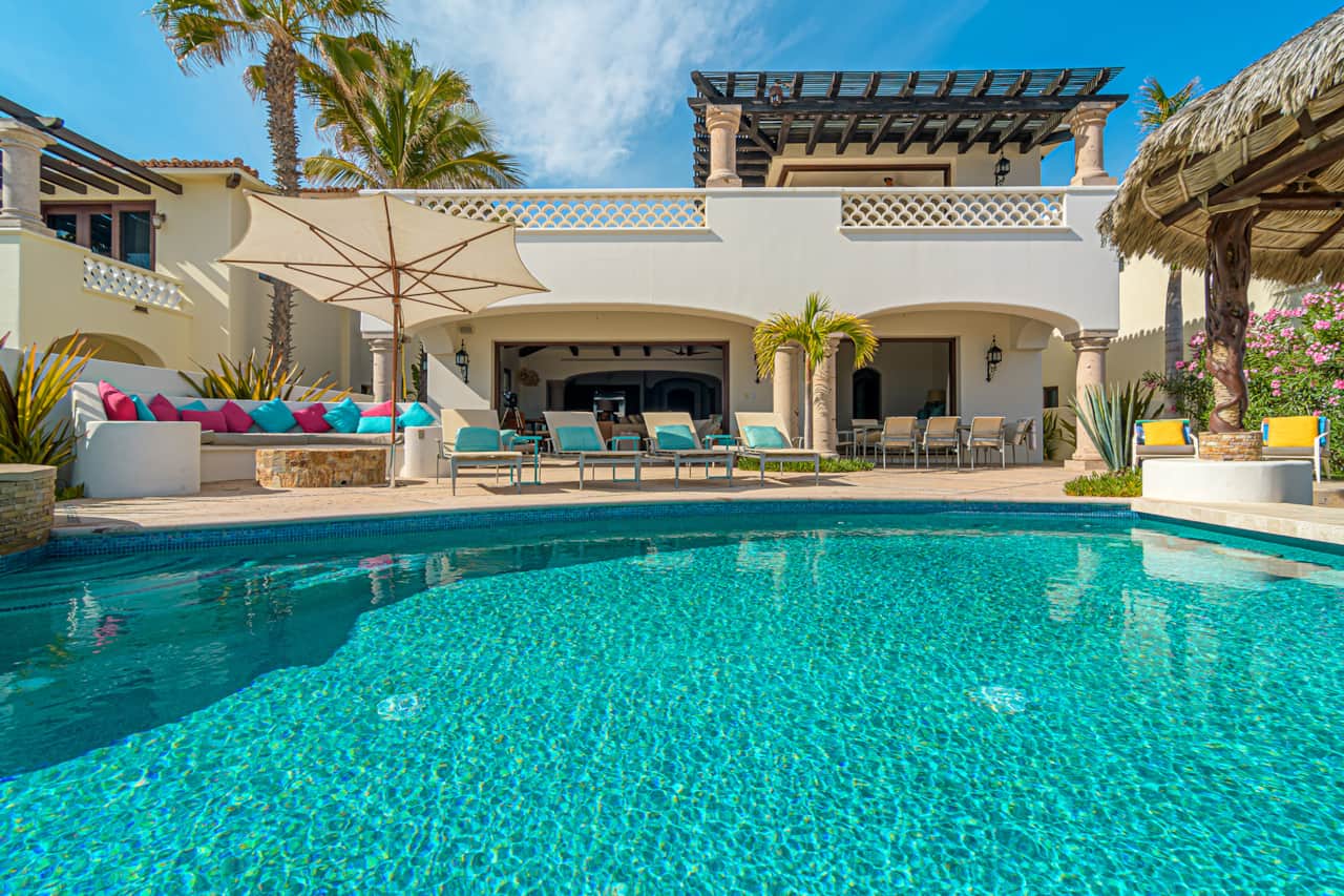 Beachfront house