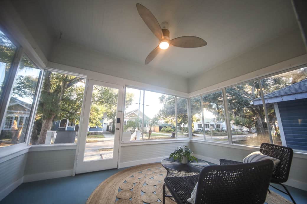 Front patio