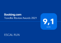 logo booking award 2021 note 9.1