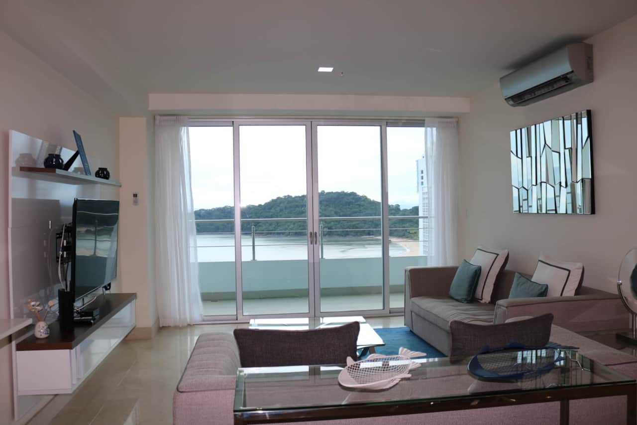 Living Area with View