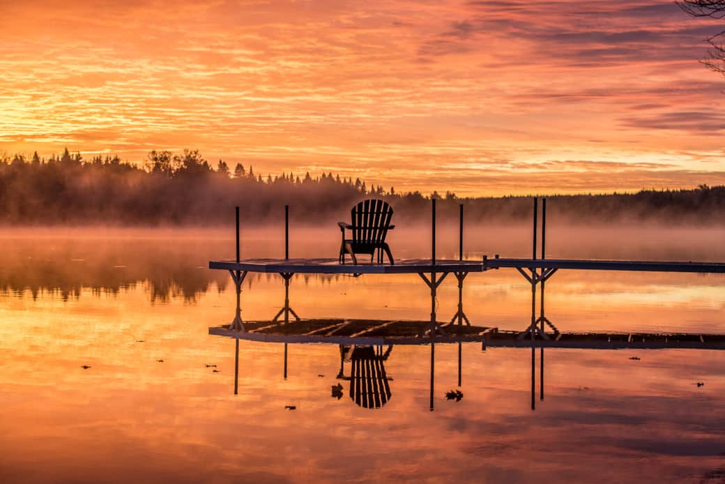 lever de soleil incroyable 
