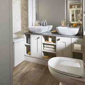 Luxury en-suite contains bath and large walk in shower 
