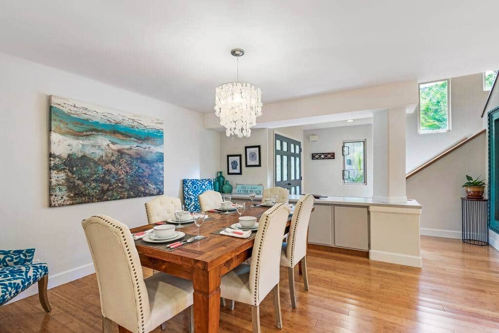 Dining area