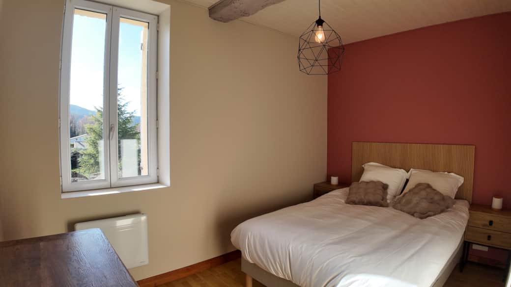 Chambre lit double