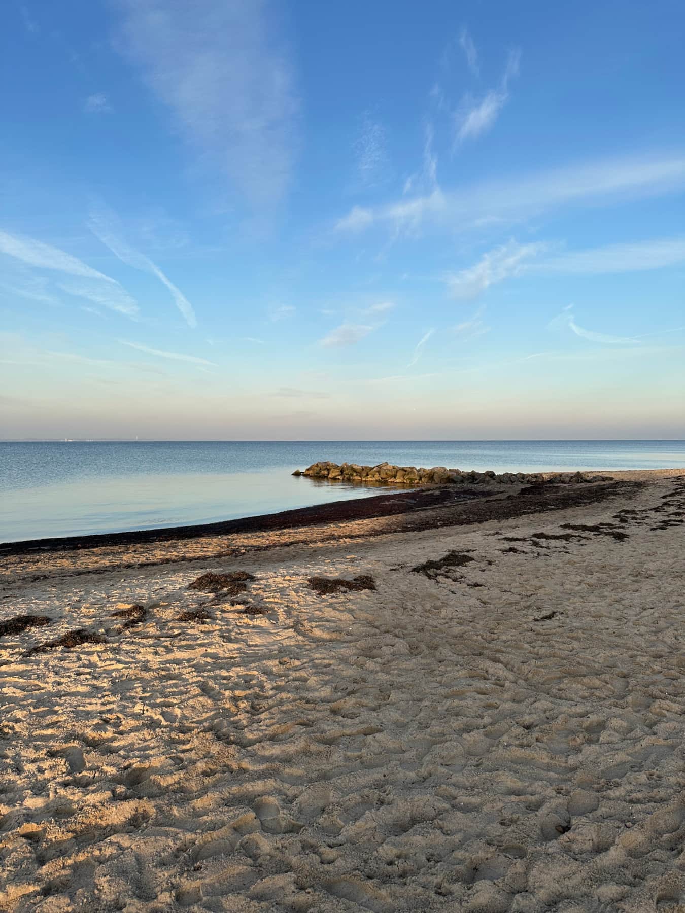 Mit Blick nach Timmendorf