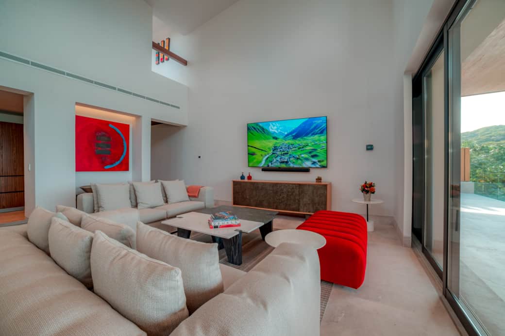 Living room with Art