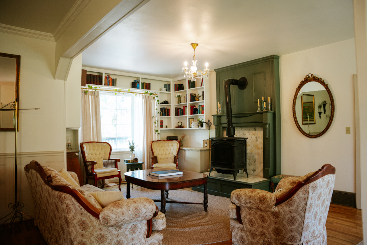 The living room