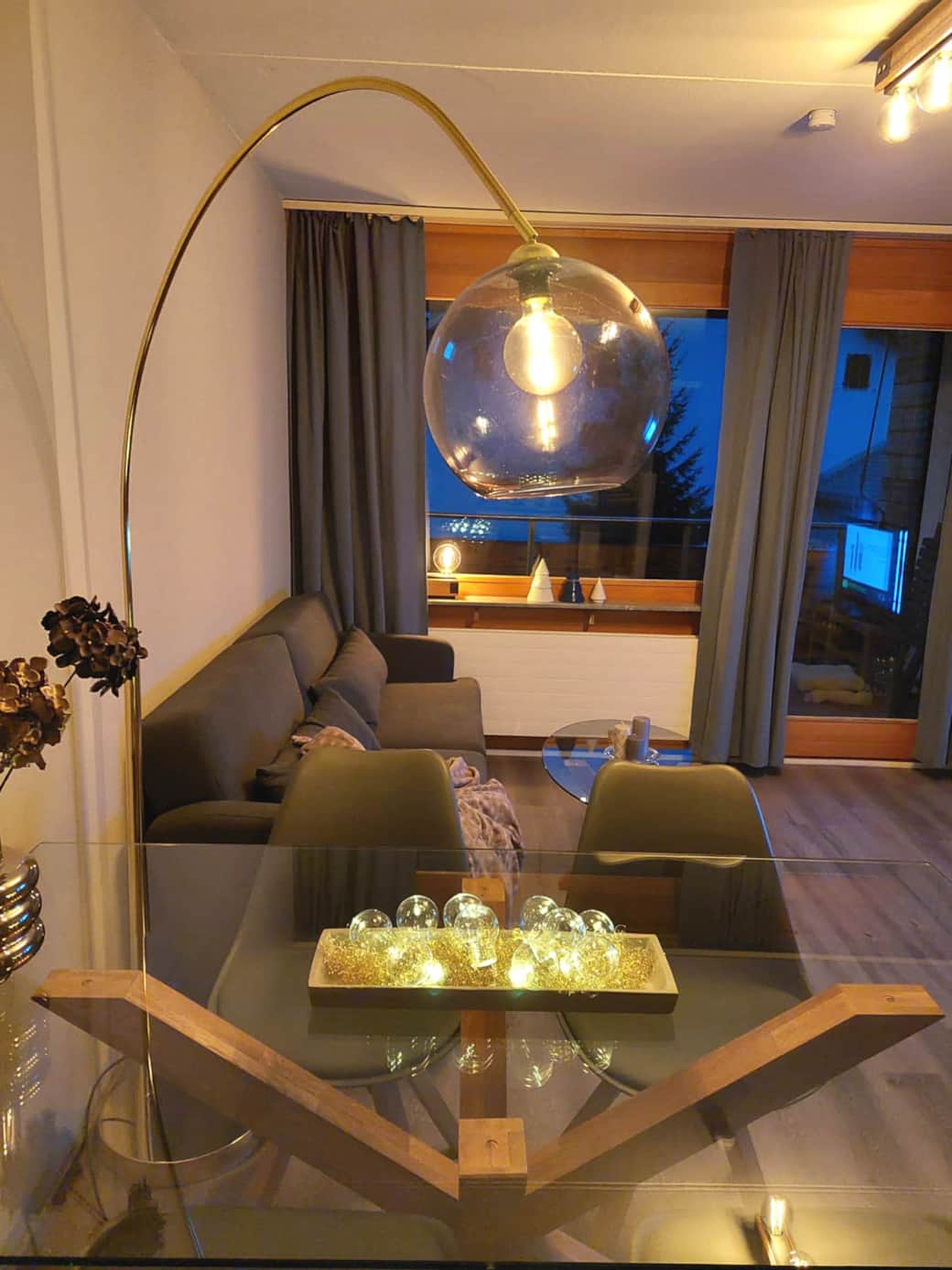 Dining Area and Living Room
