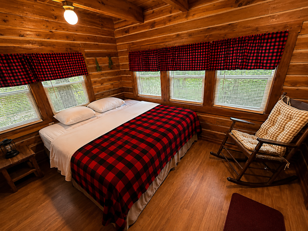 Master Bedroom with King size bed