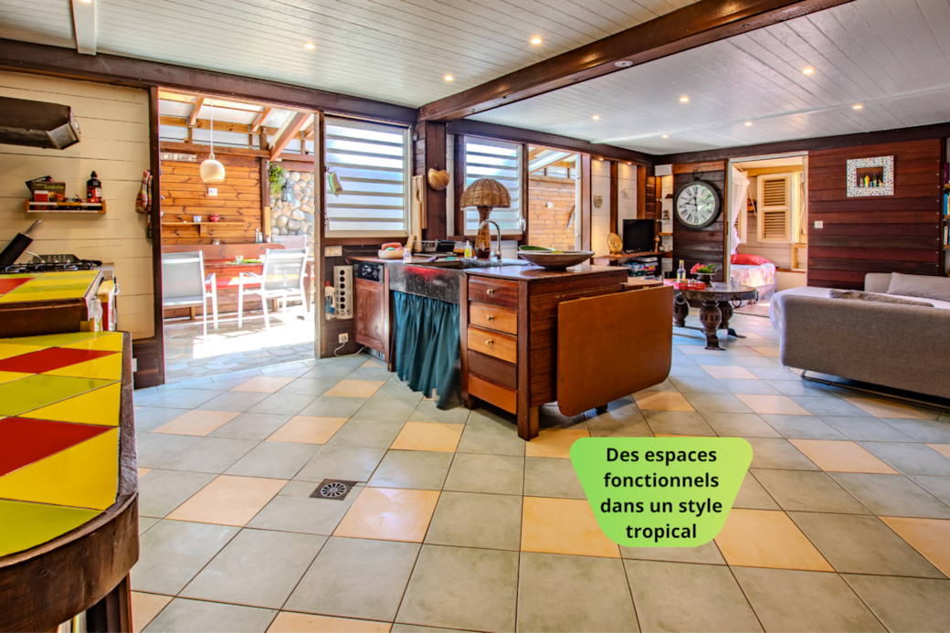 Espace de vie intérieur - Jaden Kreyol