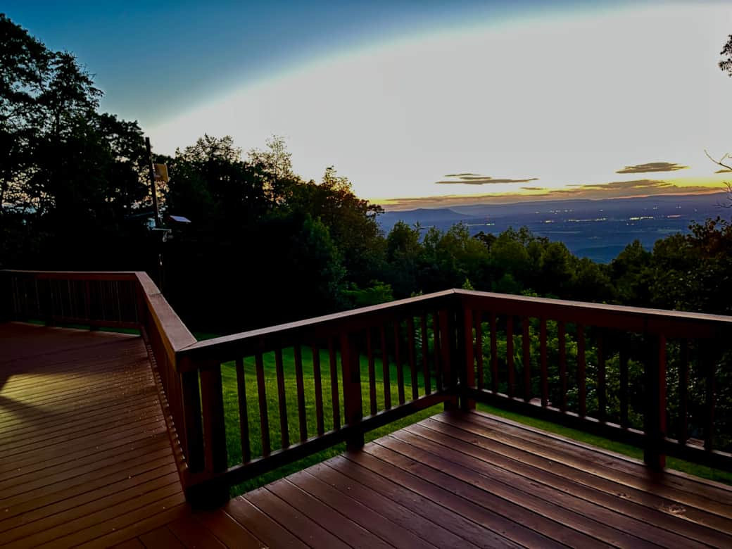 Deck Sunset View