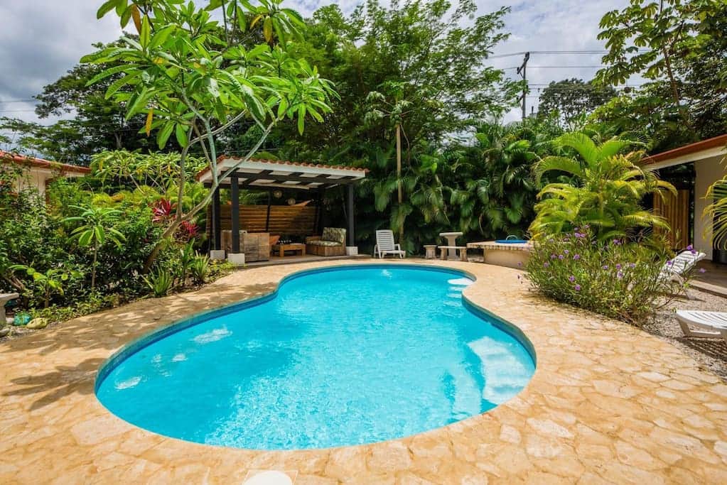 Área de piscina