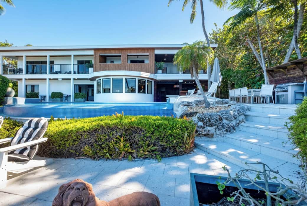 Swaying Palms & Tropical Landscaping Abound