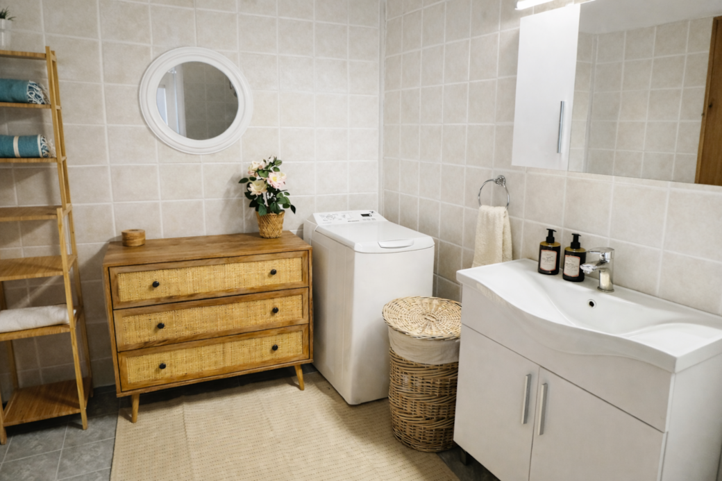 Villa Kotseli Andros_ Garden Residence - Bathroom
