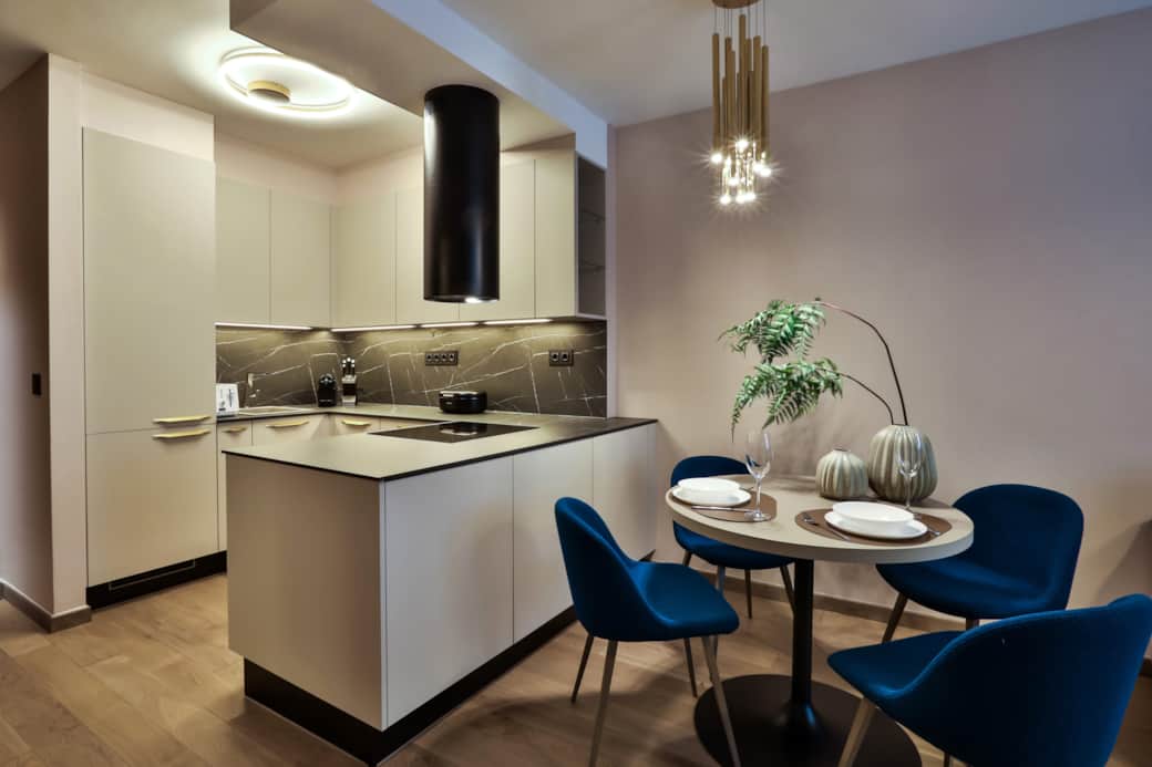 Dining are and Kitchen