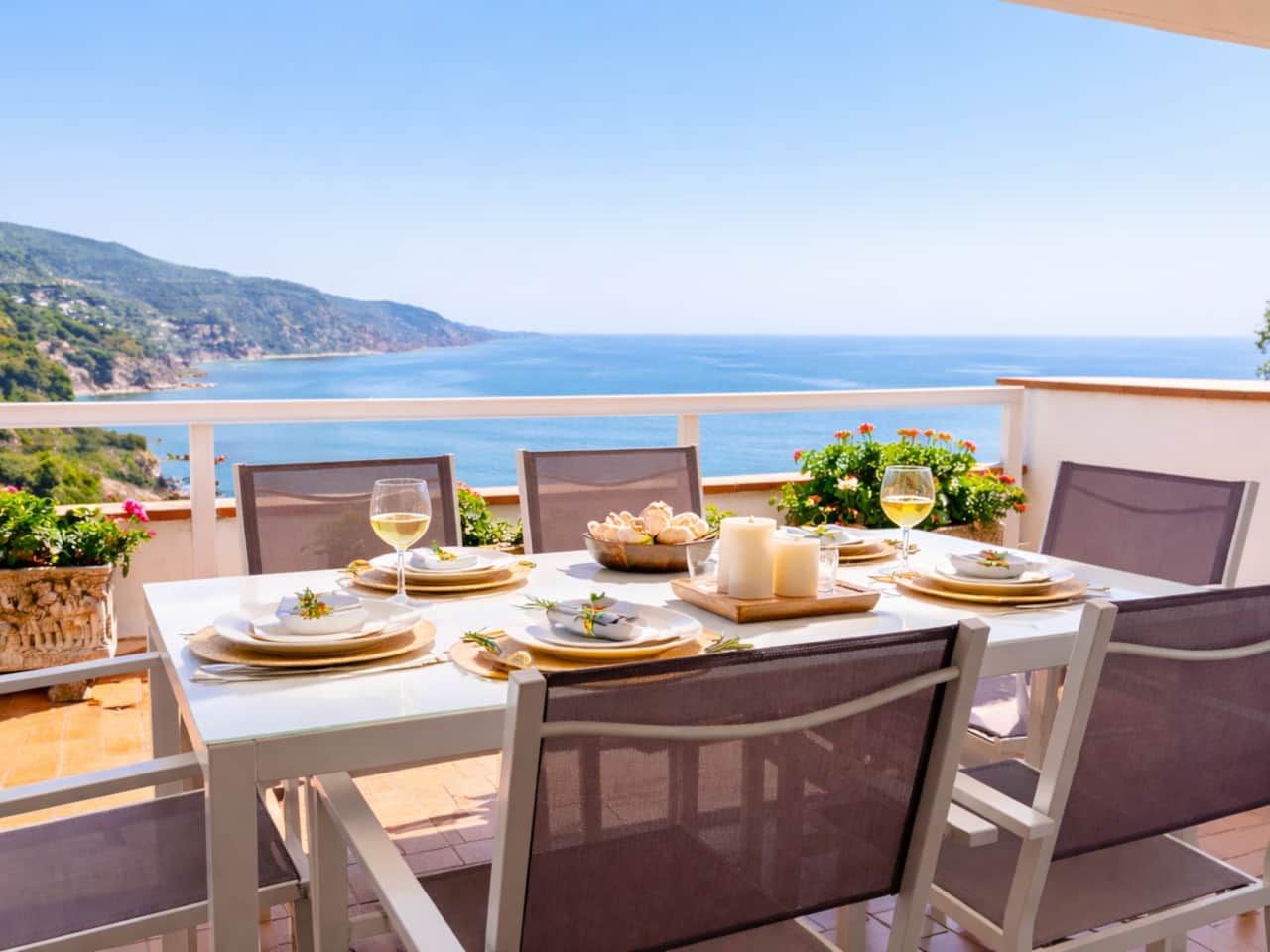 Views from the terrace