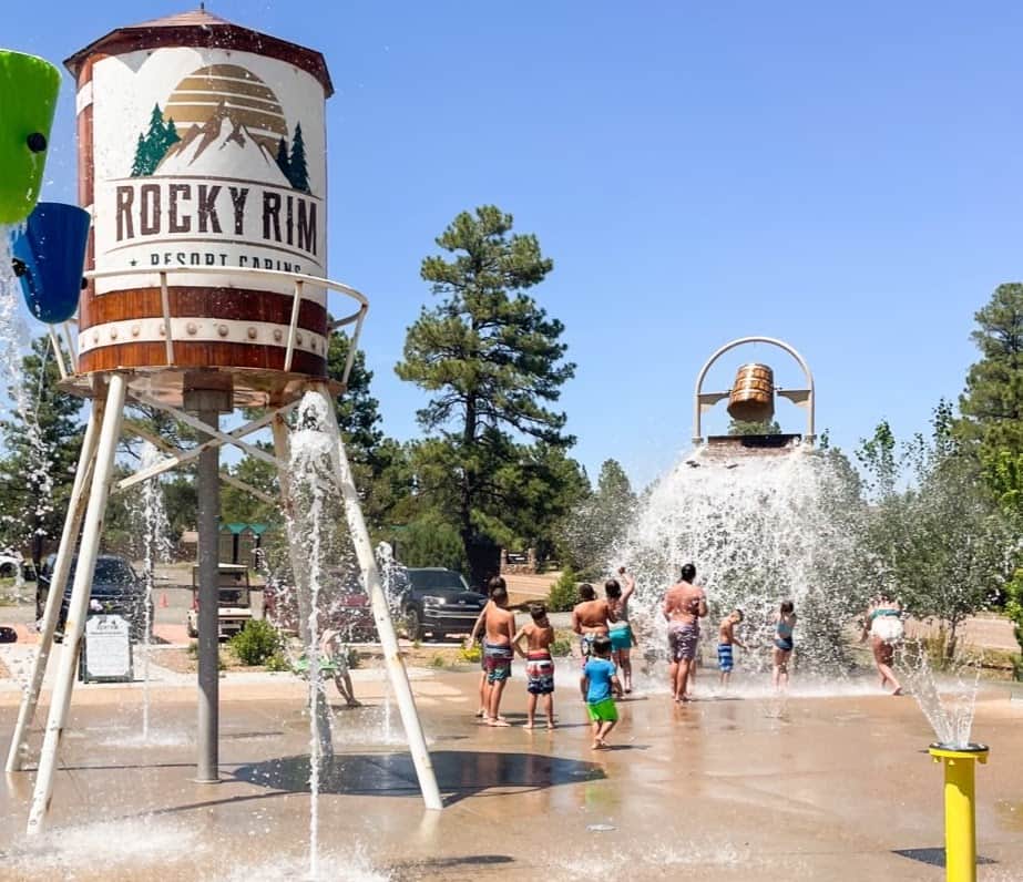 Splash pad fun