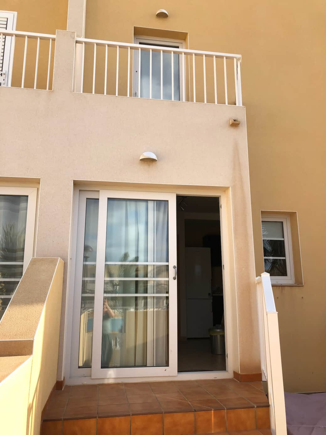 Rear patio