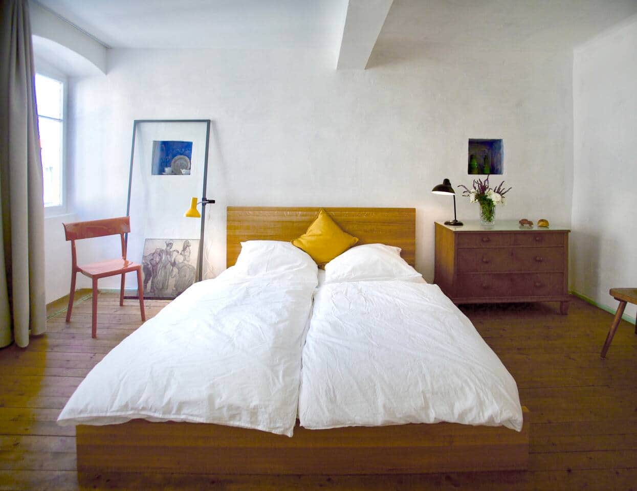 Das kleinere Schlafzimmer
