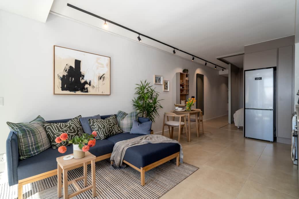 Easy relaxation in comfortable living area