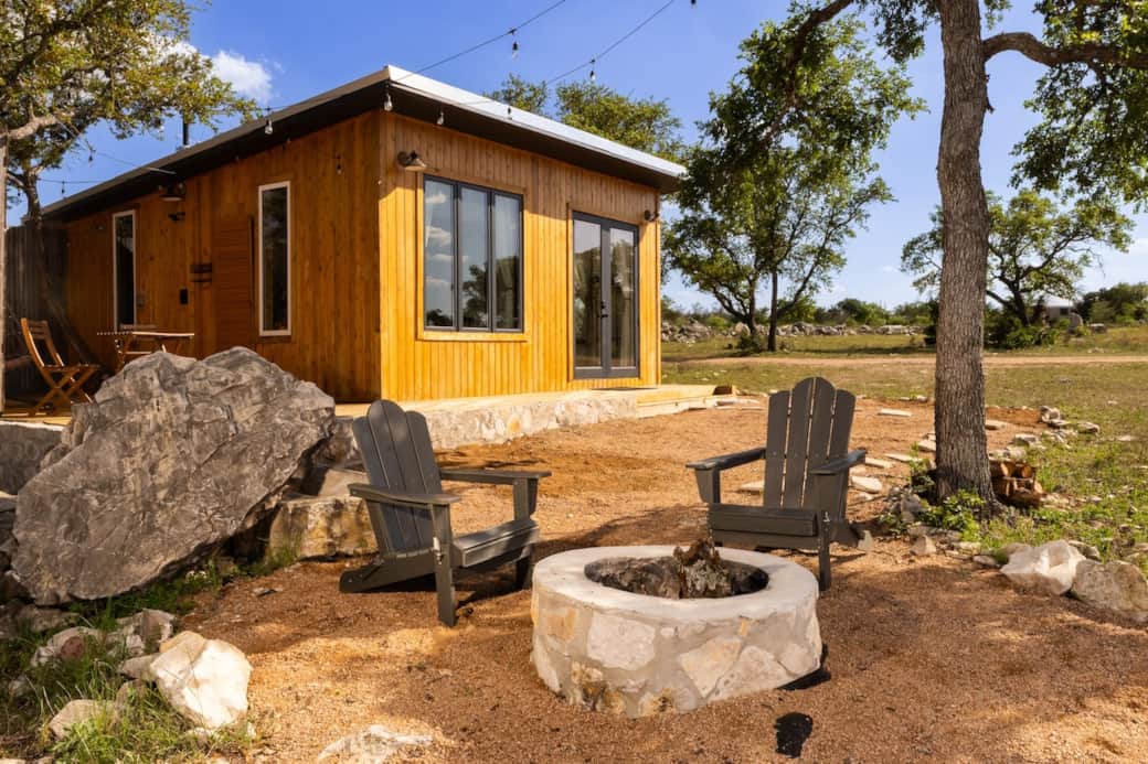Outdoor space to sit and relax.