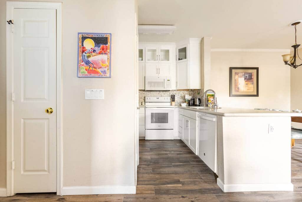 Hall View of Kitchen
