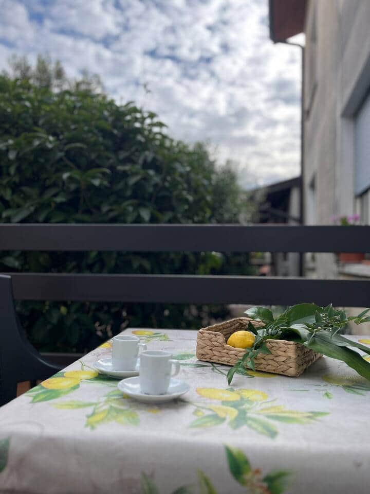Colazione in terrazza