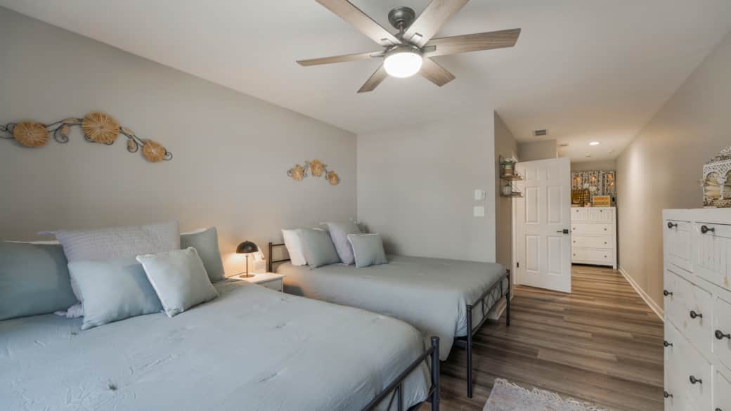 Comfortable, plushy mattresses will have you sleeping on clouds. Comfortable, plushy mattresses will have you sleeping on clouds.