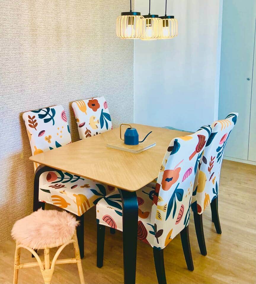 Zona de comedor, capacidad para seis personas