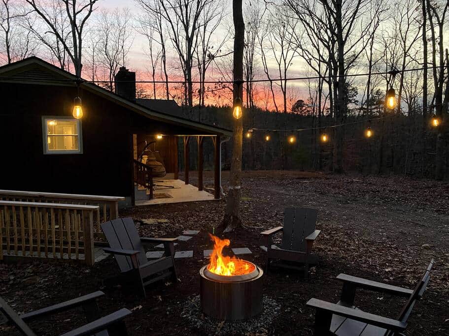 Glenwood Cabin Hot Tub by Holliday Lake State Park Vacation Home