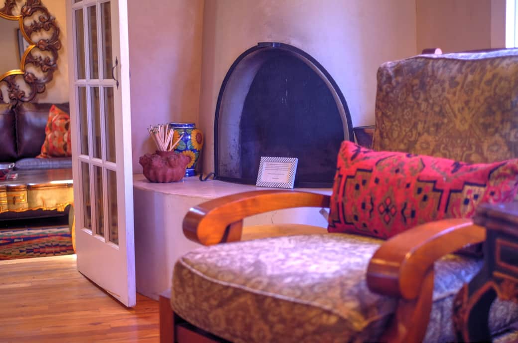 Kiva Fireplace for Cold Nights