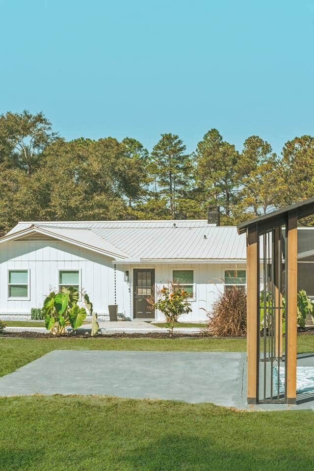 Exterior of Villa 1, offering additional space when the entire property is reserved Exterior of Villa 1, offering additional space when the entire property is reserved