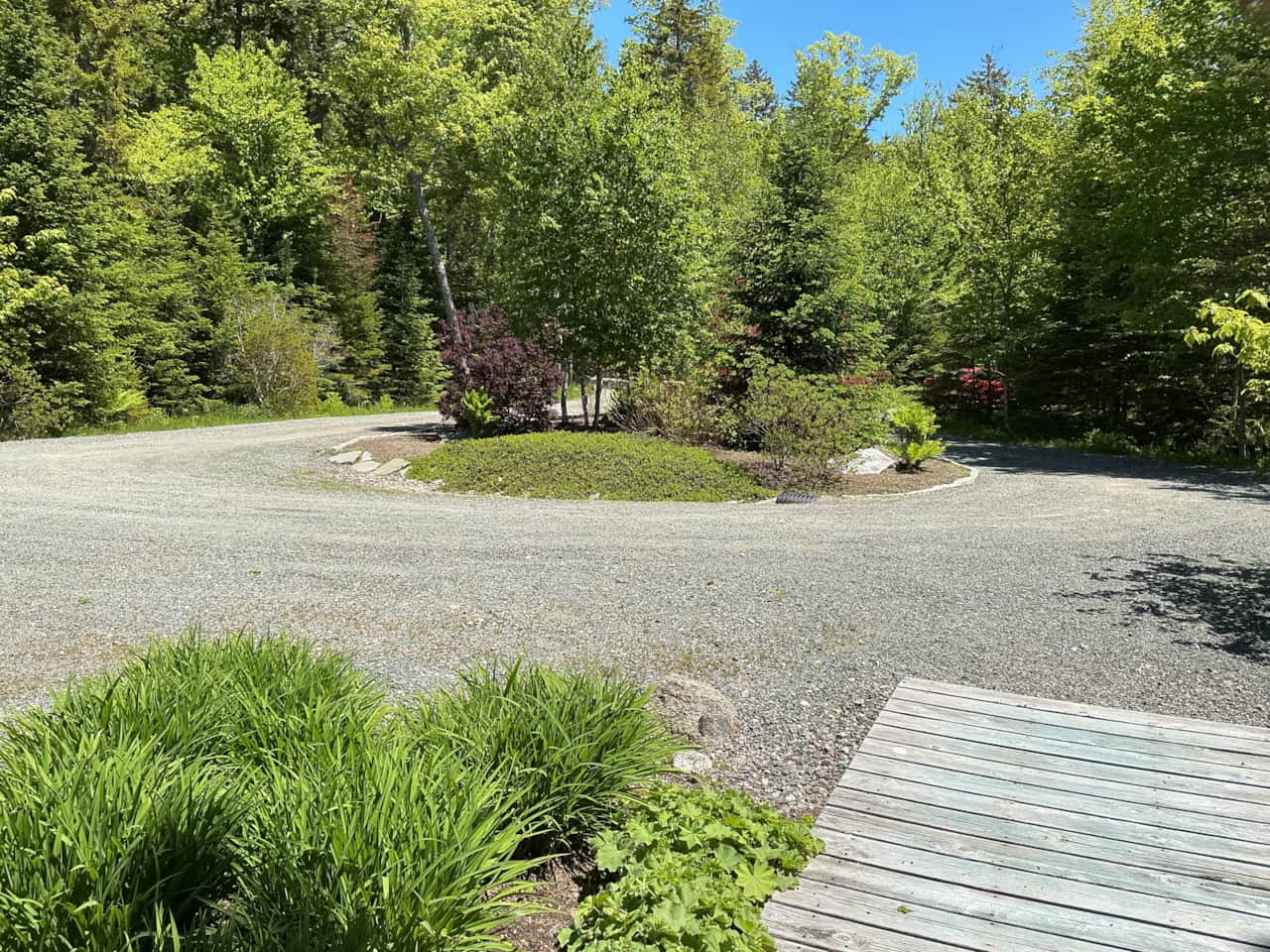 Loon Point parking area