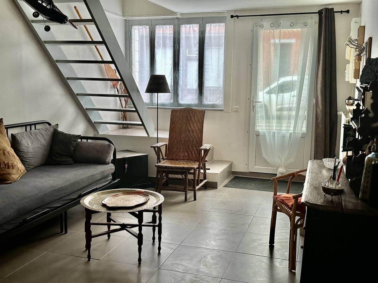Coin salon - Entrée maison
