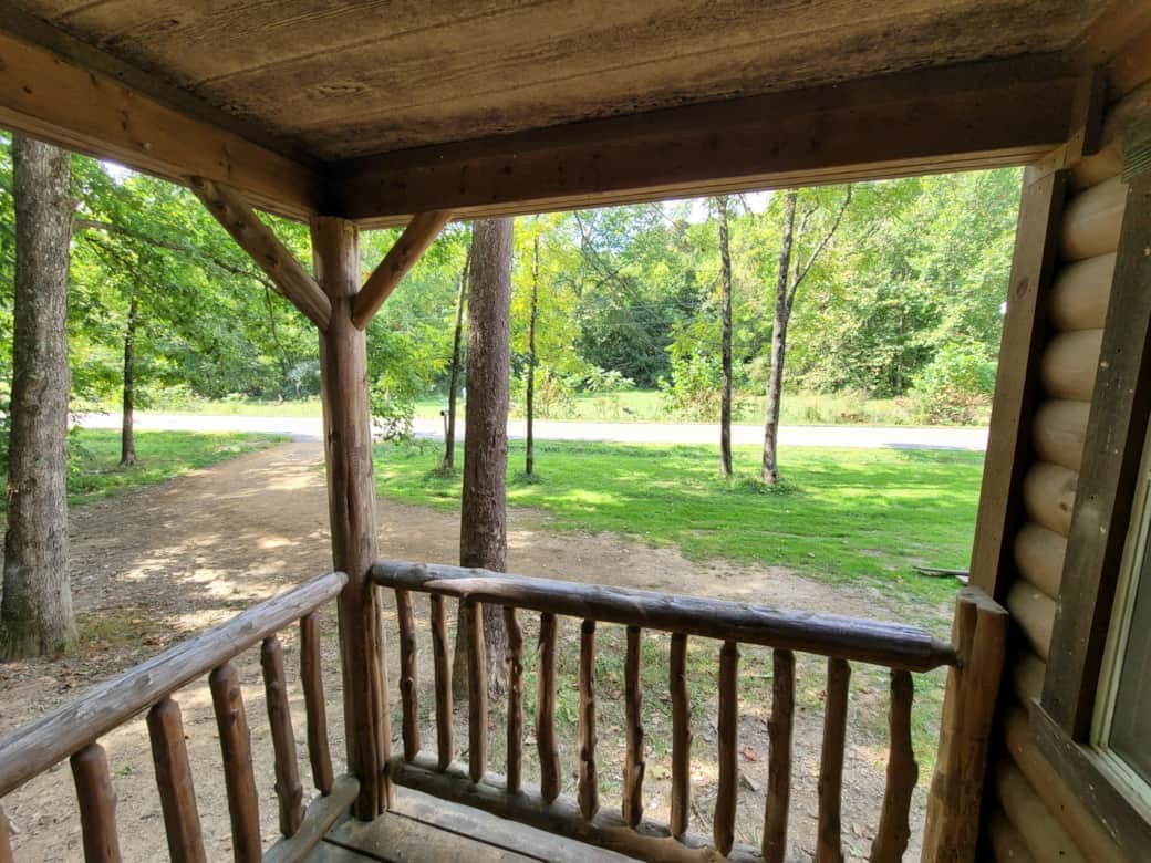 Front porch country view