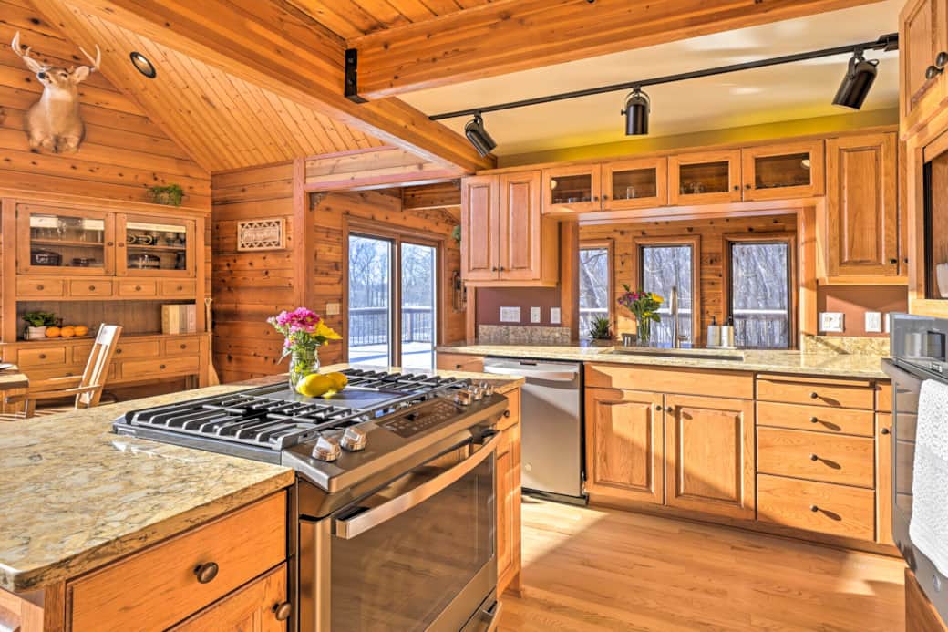 Kitchen | Fully Equipped | 2 Ovens | Microwave | Gas Stove