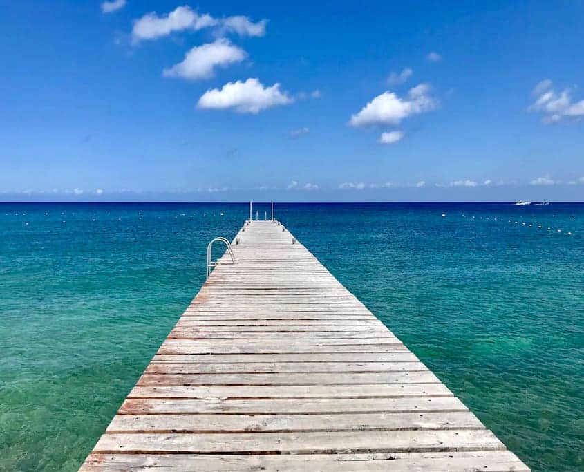 Private Community Pier — snorkeling and boat pickup
