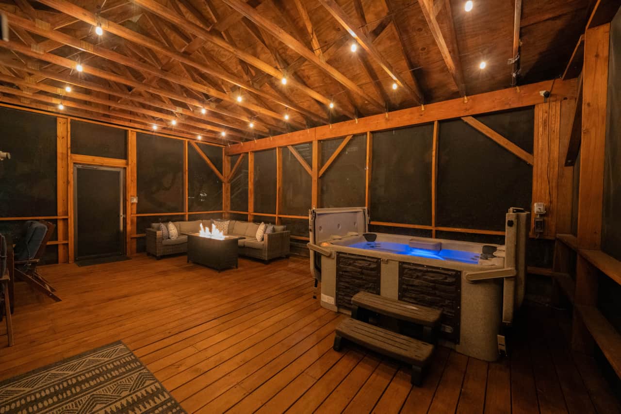 Tiny Escapes Tiny Cabin in Todd North Carolina - Unique Upscale Rentals for All of Life's Moments
